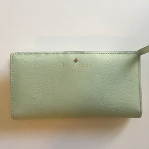 Kate Spade Stacey Wallet - Mint
